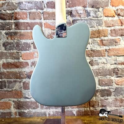 Fender American Elite Telecaster Thinline Electric Guitar w/OHSC (2020s - Satin Jade Pearl Metallic) image 4