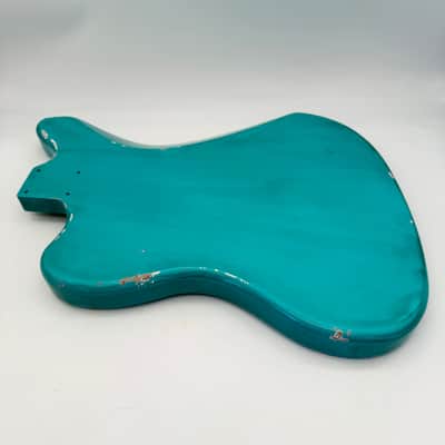MJT Jazzmaster Body Alder Relic Nitro 2-Piece Seafoam Light mjt6671 image 6