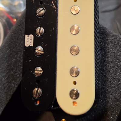 Seymour Duncan Duality Bridge Trembucker 2010s - Reverse Zebra 1106-76-RZ Humbucker Pickup image 4