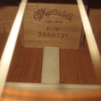 2024 Martin D-18 Satin Amberburst Shaded Top w/ Original Hard Case image 7