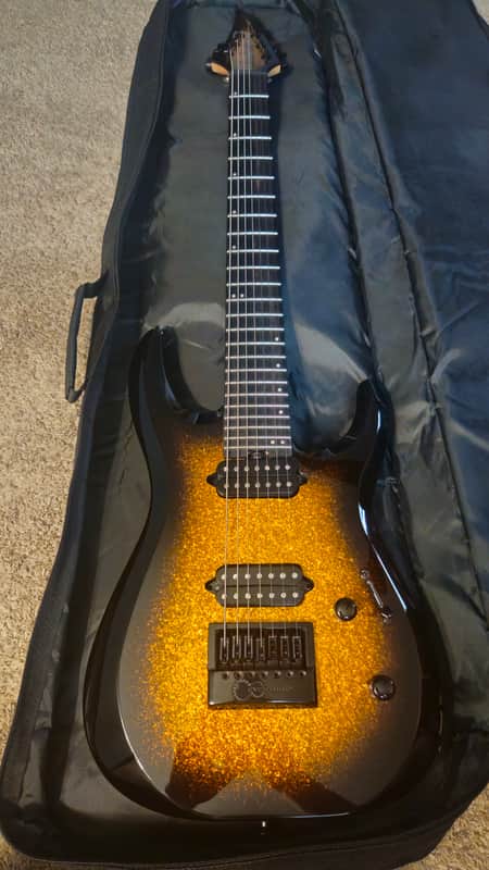 Jackson Pro Plus Series DK Modern EVTN7 2023 - Present - Gold Sparkle image 1