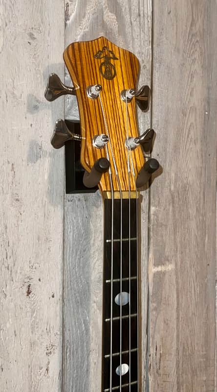 1979 Alembic Series 1, 4 String Bass, Stunning Natural Zebra | Reverb