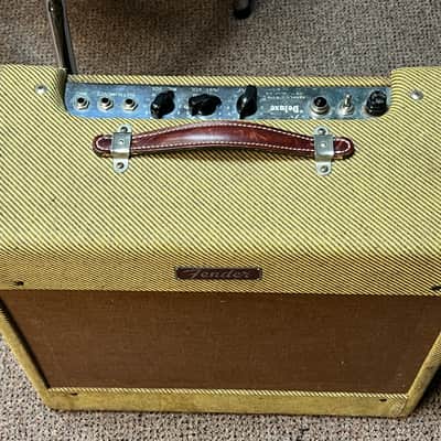 1954 Fender Model 5C3 Tweed Deluxe Amp image 4