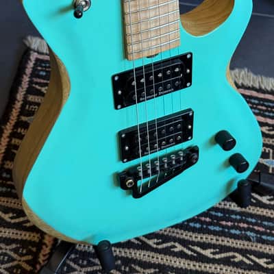 Gypsy – Surf Green / White Limba – Hand-Crafted Boutique Electric 2021 - Surf Green image 2