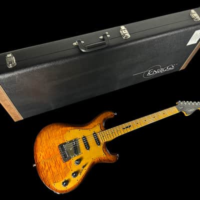 2025 Knaggs Larry Mitchell Signature Severn Tier 1 Flame Top Gloss ~ Aged Scotch image 11