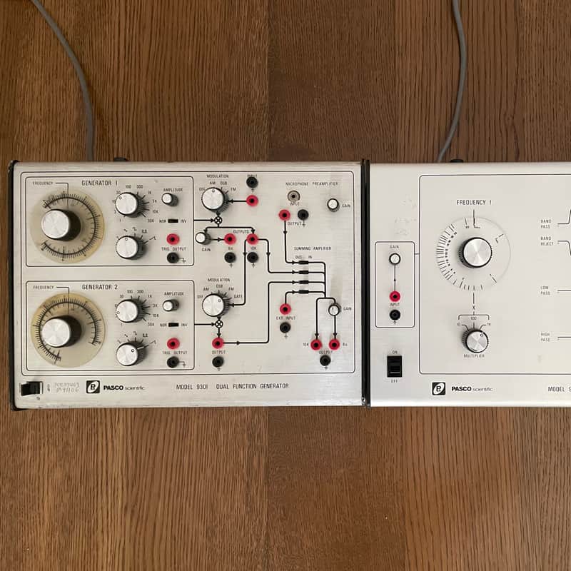 Pasco scientific 9301 Dual Function Generator & 9302 Waveform | Reverb