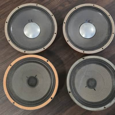 Vintage Van Halen Speaker Set – (2) 1970s JBL D120F & (2) 1970s Celestion G12H 30W T1281 Blackbacks Bild 8