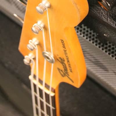 Vintage USA Fender Musicmaster Bass 1973 Dakota Red image 19
