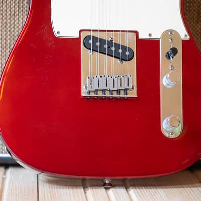 2006 Fender USA American Standard Telecaster - in Chrome Red image 5