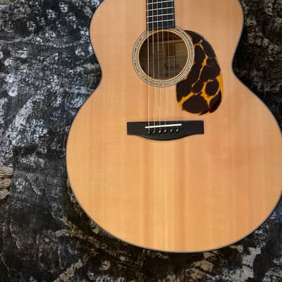 August acoustic electric jumbo usa made guitar image 2
