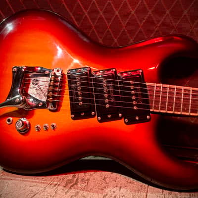 Mosrite VIII 1984 - Red burst/ Sunburst. image 21
