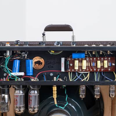 2008 Buffalo Amplifiers Country Bison ‘55/’56 BA70 Boutique Tube Combo Amp 1x15 w/ Jensen image 11