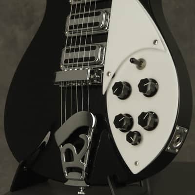 1987 Rickenbacker 320 with "Toaster/Vintage" pickups JETGLO!!! image 8