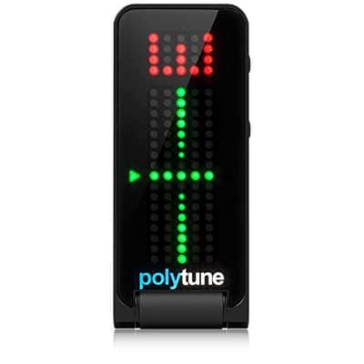 TC Electronic PolyTune Clip Black Clip-on Tuner with Polyphonic image 7