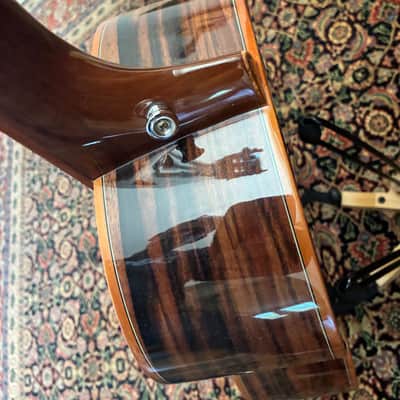 Tanglewood TWJ-P-E Java Solid Cedar/Amara/Spalted Mango Parlor with Electronics 2010s - Natural Gloss image 7