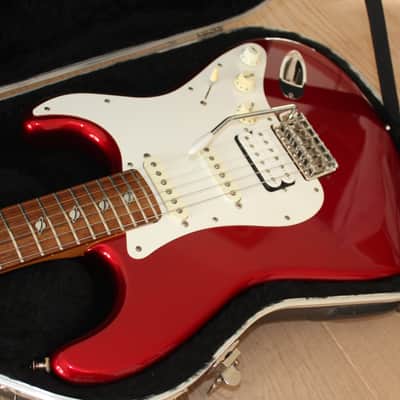 Fender Stratocaster Matthias Jabs of the Scorpions Signature Jabocaster - 1998 Limited Edition of 200 guitars - Candy Apple Red finish - Close to MINT condition ! image 12
