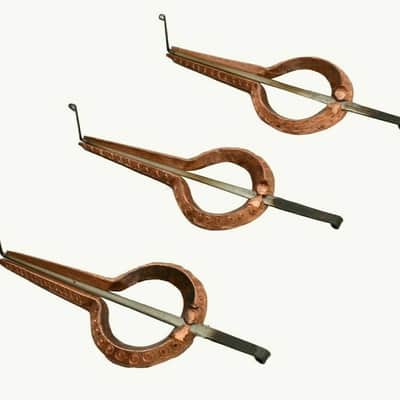 Handmade Morchang 12 Notes Rajasthani Musical Jawharp Mukhchang Instrument Copper Set image 7
