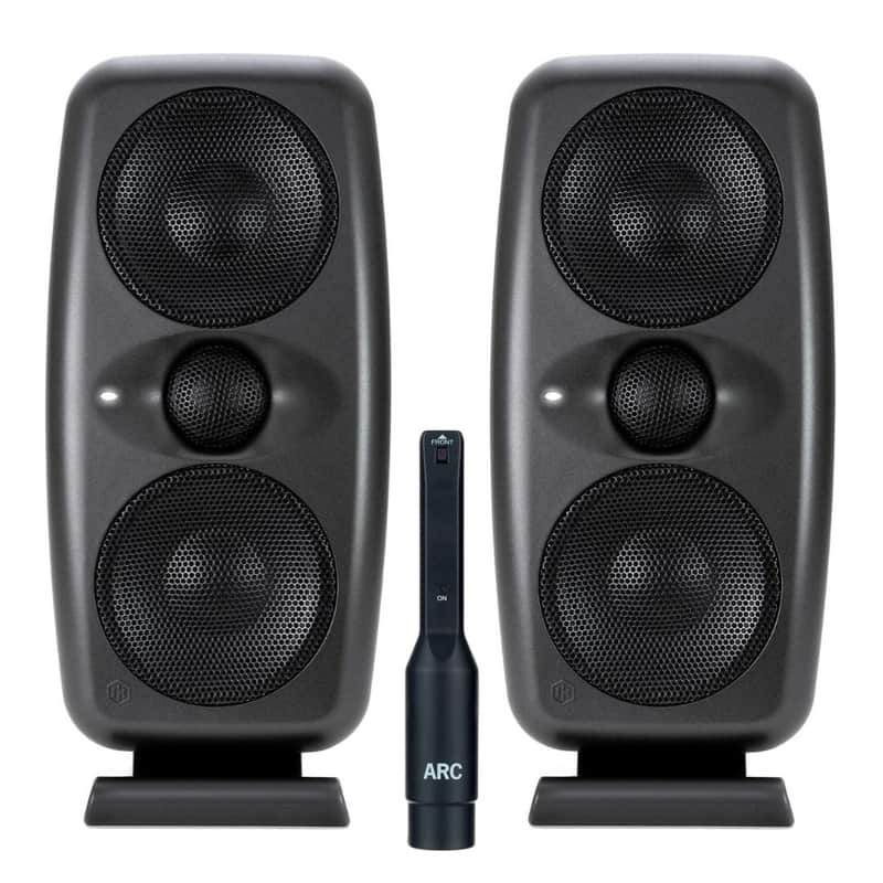 IK Multimedia iLoud MTM MKII Studio Monitor-Black / Pair *USA Small Business* image 1