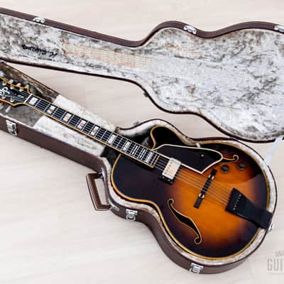 1983 Ibanez JP20 Joe Pass Signature Archtop Electric Guitar Sunburst w/ Super 58 & Case, Japan Fujigen image 18