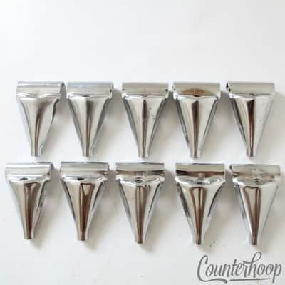 *Slingerland 10x Sound King Bass Drum Tension T-Rod-Claws Vintage Chrome 60s-70s image 1