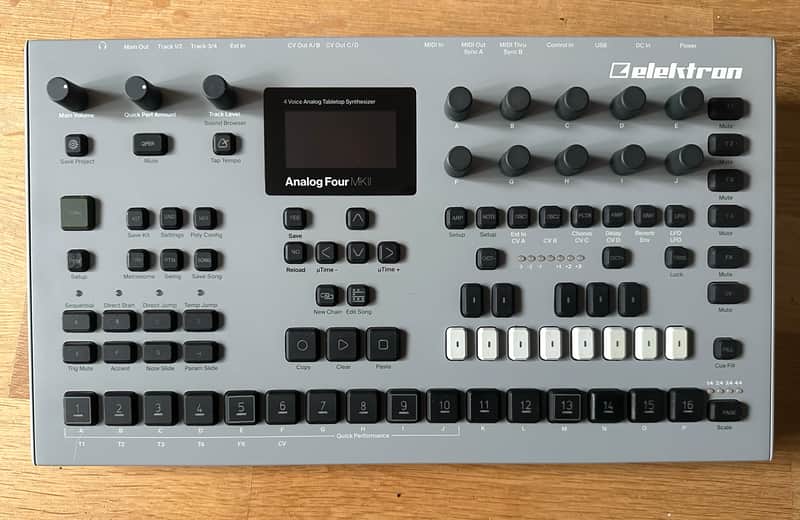 Elektron Analog Four MK2 2020 - grau image 1