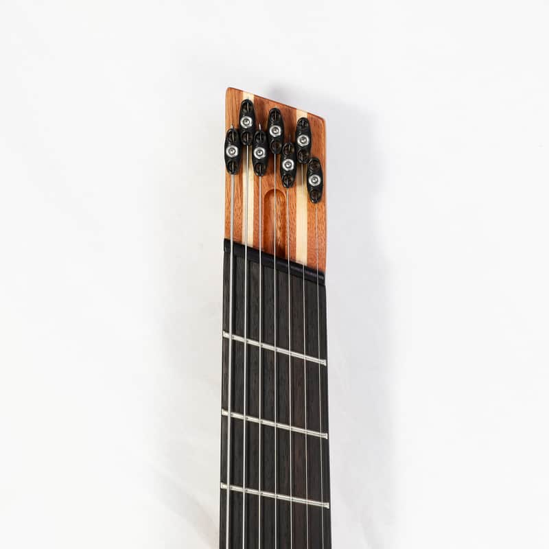 Agile 7 String MultiScale FanFret Chiral Parallax 72527 RN GL Blue