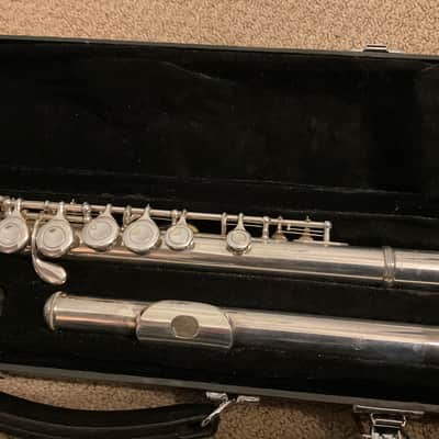 Yamaha Silverplated Flute-All New Pads image 3