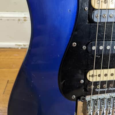 Fender Heartfield Talon III Jewel Blue 1991 image 9