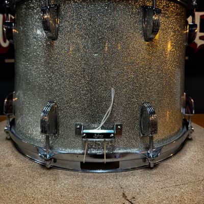 Ludwig 14x10" Snare Drum 1966 - Silver Sparkle Bild 7