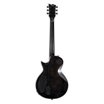 ESP LTD EC-1000 Electric Guitar w/Piezo - See Thru Black image 8