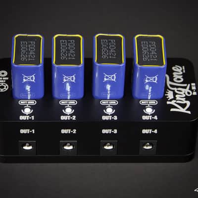 King Tone Guitar Battery Box 4X Black image 2