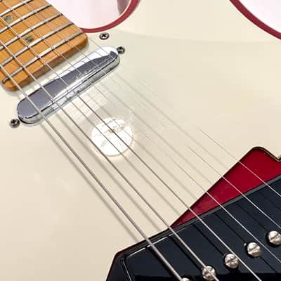 Fender Telecaster American Deluxe 2000 Crimson Red Transparent image 8