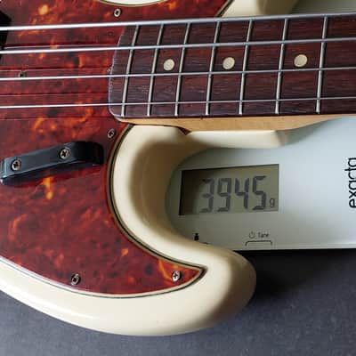 Fender Jazz Bass L-series 1965 - Olympic white refin image 20