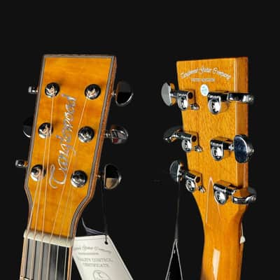 Tanglewood TWX6CESMF Winterleaf Exotic Venetian Cutaway, Quilted Natural image 8