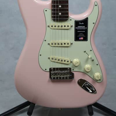 Fender American Professional II Stratocaster Rosewood Fingerboard, Shell Pink Matching Headstock w/ Hard Case image 2