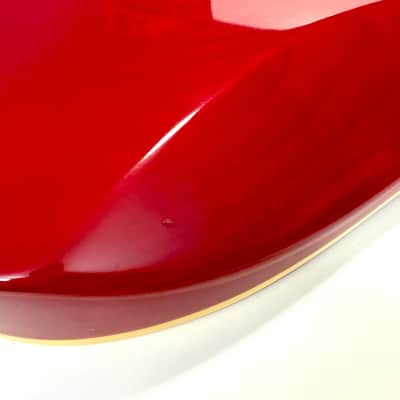 Fender Telecaster American Deluxe 2000 Crimson Red Transparent image 19