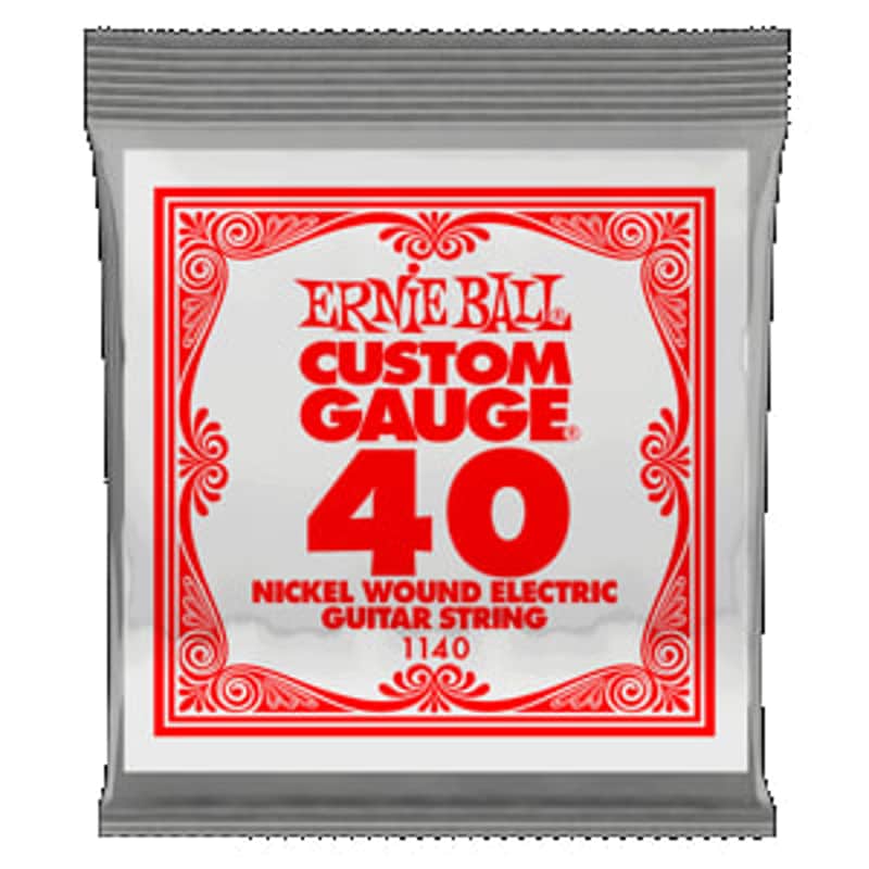 Ernie Ball .040 Nickel Wound - Electric 6 Pack image 1