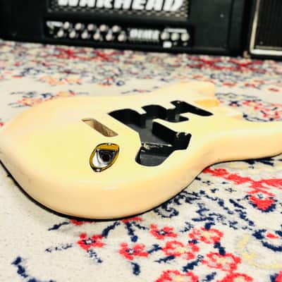 Squier Classic Vibe 50s Stratocaster Body - White Blonde image 8