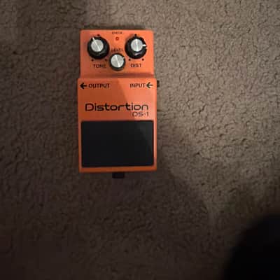 Boss DS-1 Distortion (Silver Label) 1994 - Present - Orange image 1