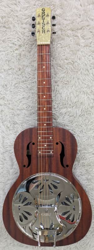 Mint Gretsch G9210 Square Neck Boxcar Mahogany Resonator Acoustic Guitar image 1