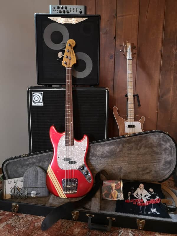 Fender Competition Mustang Bass - Scott Pilgrim vs. The World! "Bass Battle" bass image 1