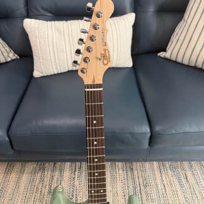G&L Fullerton Deluxe Legacy HSS Electric Guitar Macha Green image 2
