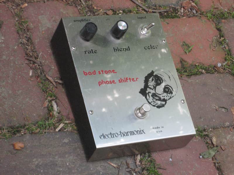 Electro-Harmonix Bad Stone Analog Phase Shifter V1 Mummy Face EHX Pro Serviced image 1