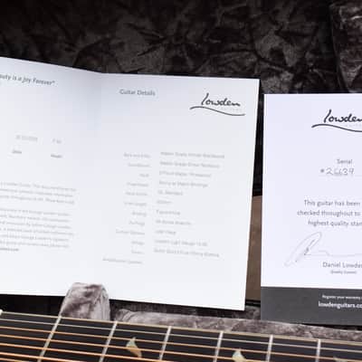 Lowden F50 African Blackwood & Sinker Redwood F-50 image 25