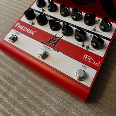 Friedman IR-J Jake E. Lee Signature Dual Tube Preamp 2024 - Present - Red / White image 3