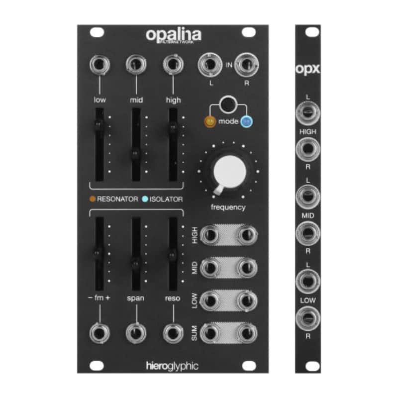 Hieroglyphic - Opalina Stereo Filter Network (Black) image 1