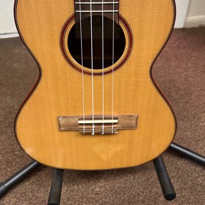 Kala Solid Cedar Top Acacia Tenor Ukulele KA-ATP-CTG - NEW w/ strap and tuner image 4