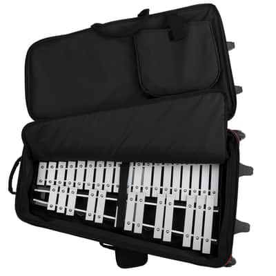 Pearl Belsona 32-Note Glockenspiel Bell Student Educational Percussion Kit with Snare Drum and Tunable Practice Pad (PL200C) image 5