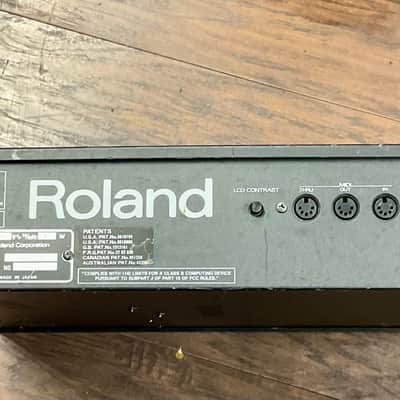 Roland MKS-100 Digital Sampler 1986 - Black image 2