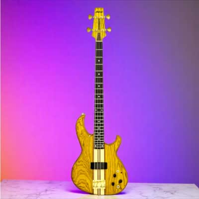 Brand New Aria Pro II SB-700 4-String Bass â€“ Oak Finish | Neck-Through | MB-1E Pickup | 2024 Reissue image 1